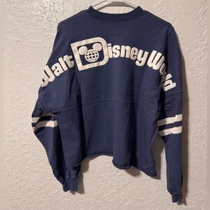 Disney Parks Walt Disney World Spirit Jersey Shirt Blue WDW Mickey Mouse 1971